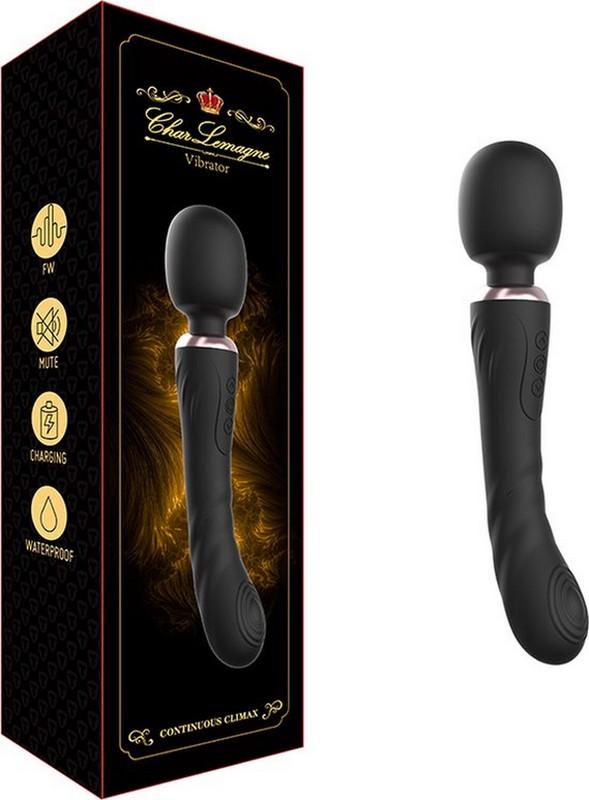 CHAR DOUBLE BLACK - Clit&Penis Massager USB