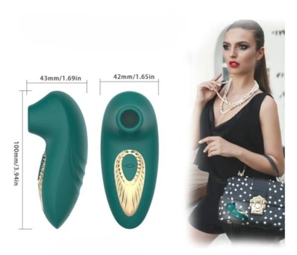 PLEASURE GREEN - USB Clit&Nipple Massager 6