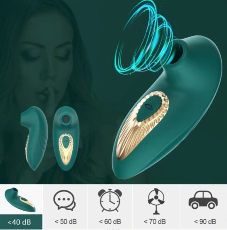 PLEASURE GREEN - USB Clit&Nipple Massager 5