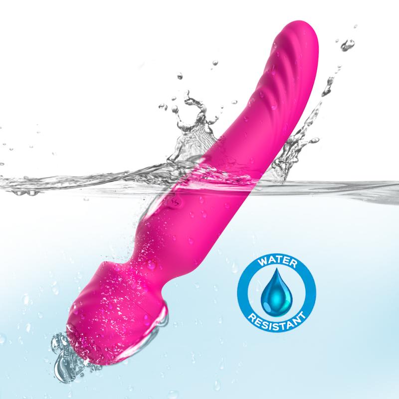 PASSION PINK - Clit&Penis Massager USB 5