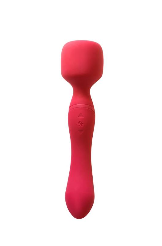 WAND DOUBLE RED - Clit&Penis Massager USB