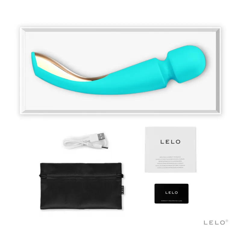 LELO SMART WAND™ 2 LARGE BLUE - Clit&Penis Massager USB