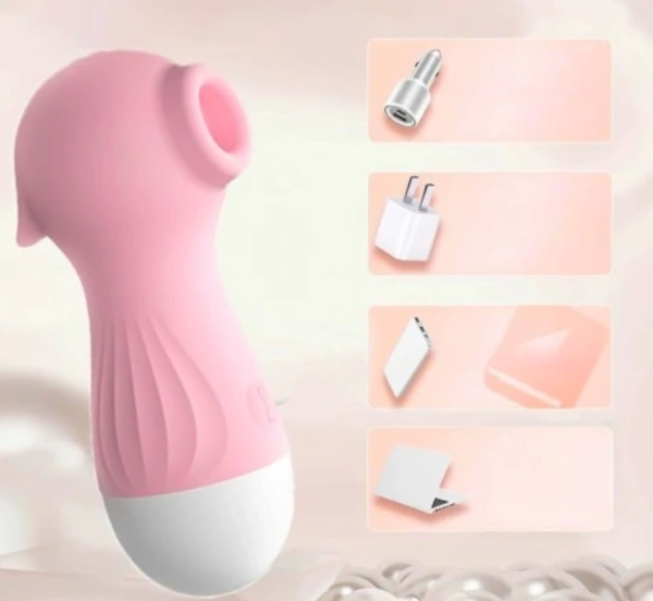 PINK 2 - USB Clit&Nipple Massager 4