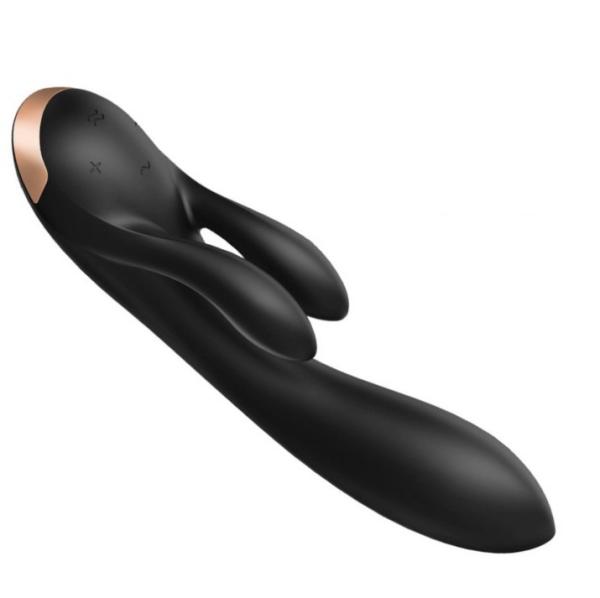 DOUBLE BLACK APP - 50 funkcí vibrací USB