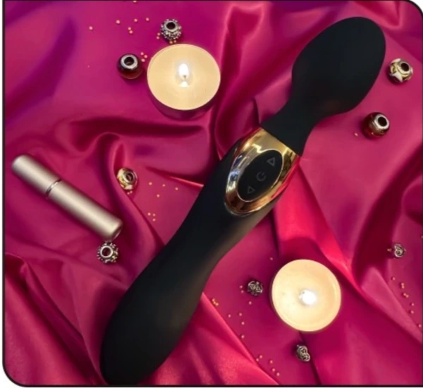 DOUBLE BLACK 2 - Clit&Penis Massager USB 1