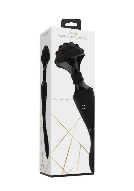 SHIATSU BLACK - Clit&Penis Massager USB