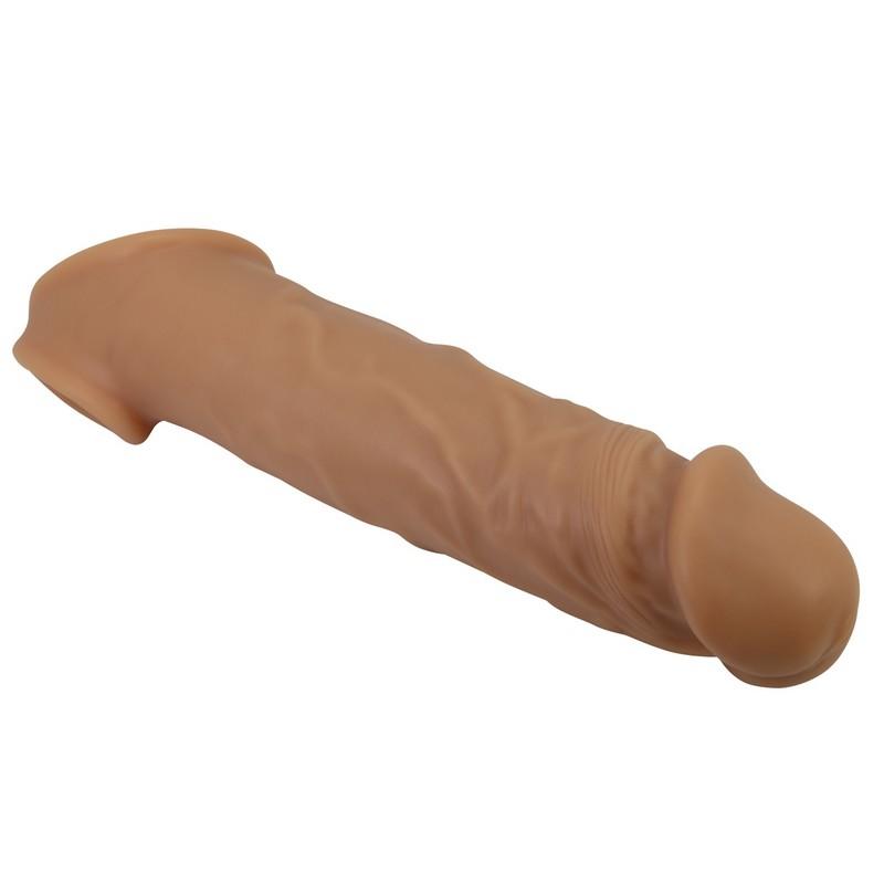 SILICONE NEL - Návlek na penis