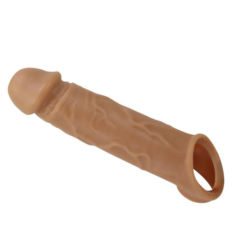 SILICONE NEL - Návlek na penis