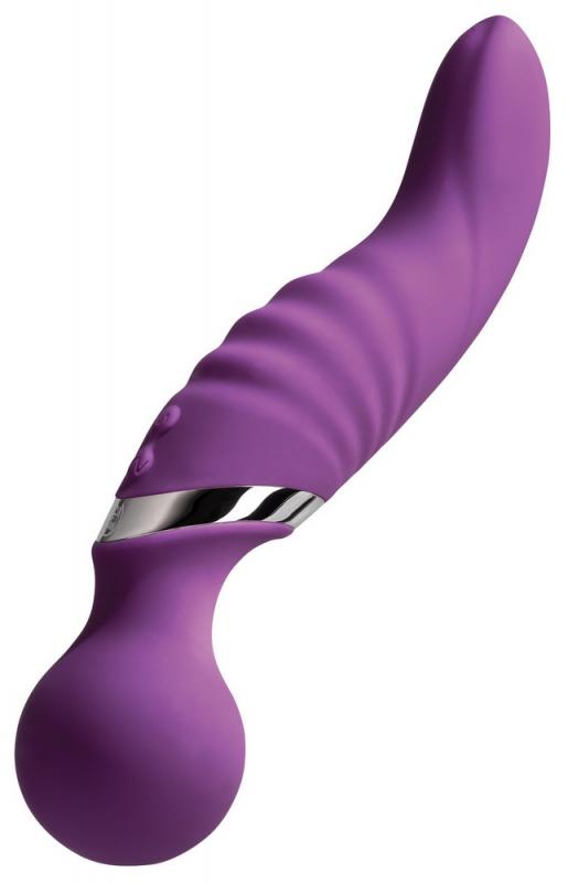 LOVEWAVE WAND PURPLE - Clit&Penis Massager USB
