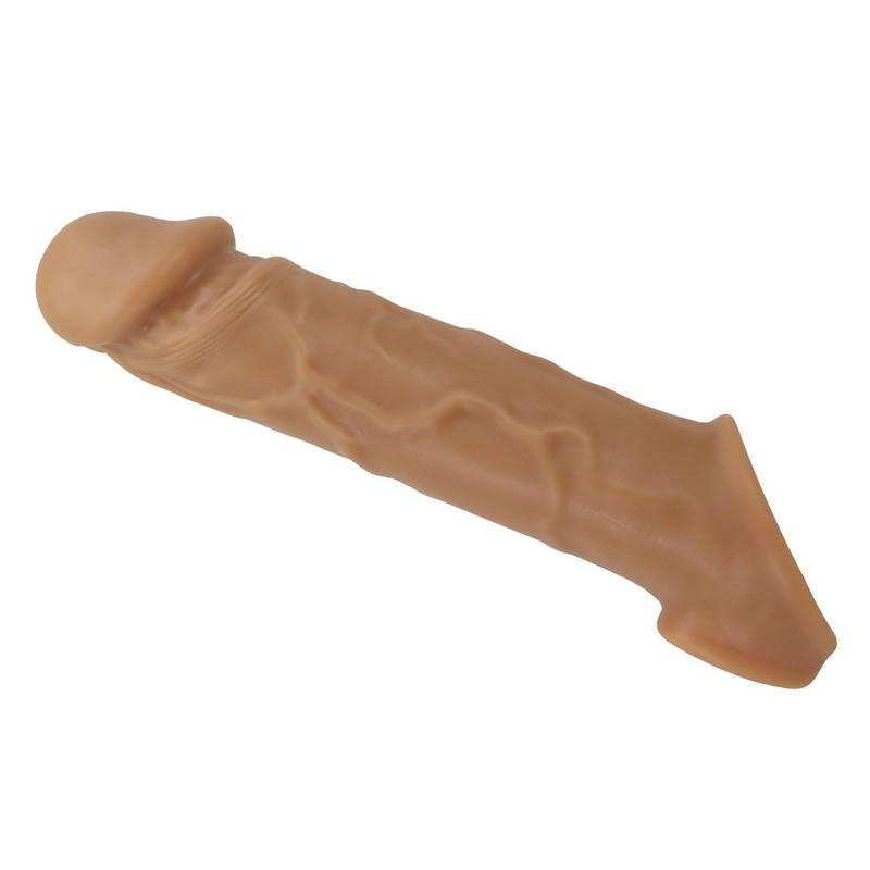 SILICONE NEL - Návlek na penis