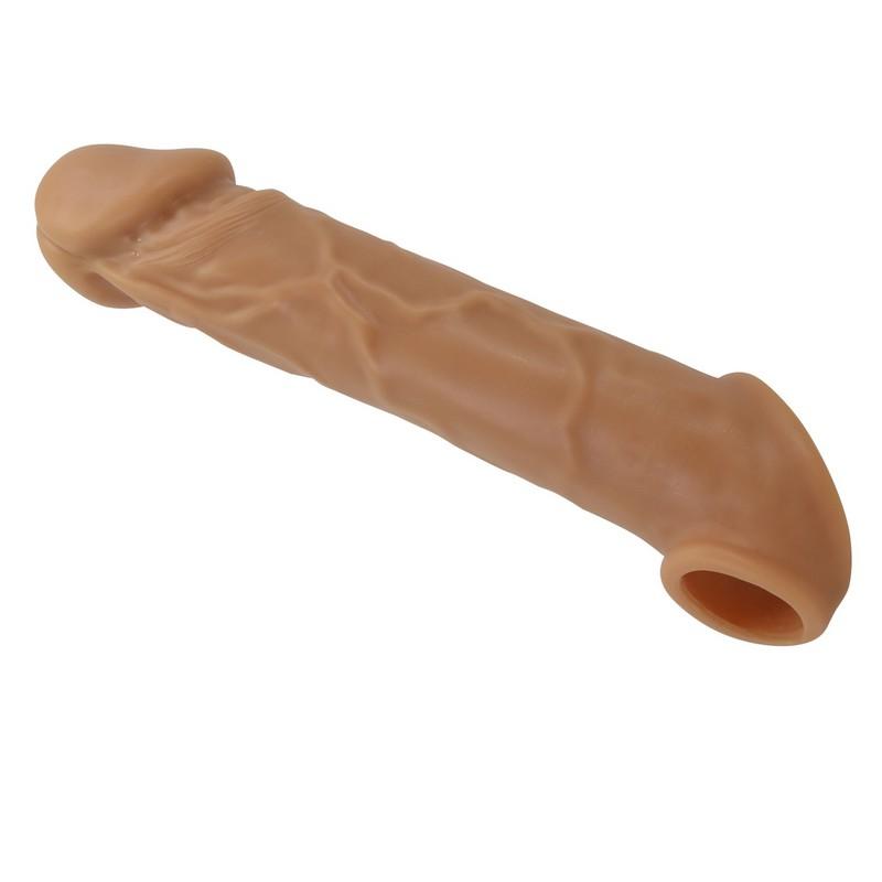 SILICONE NEL - Návlek na penis