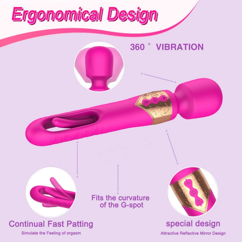 MAGIC 2 PINK - Clit&G-Spot&Penis Massager USB 1