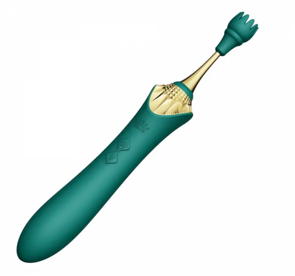 ZALO BESS GREEN - Clit&Penis Massager USB