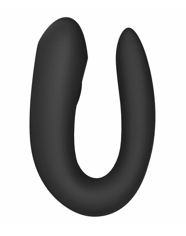 DOUBLE BLACK - Párový Vibrátor USB