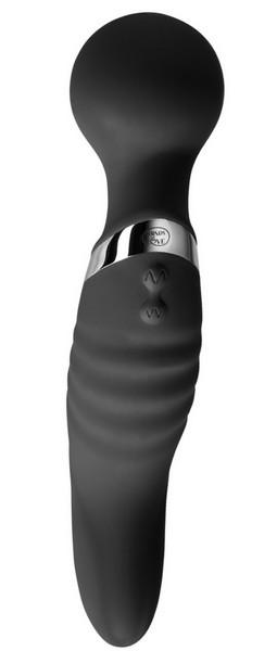LOVEWAVE WAND BLACK - Clit&Penis Massager USB