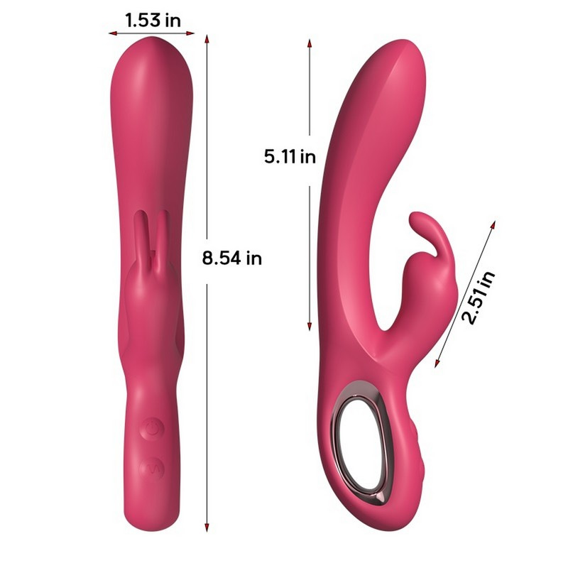 LUX PINK - 10 funkcí vibrací USB 1