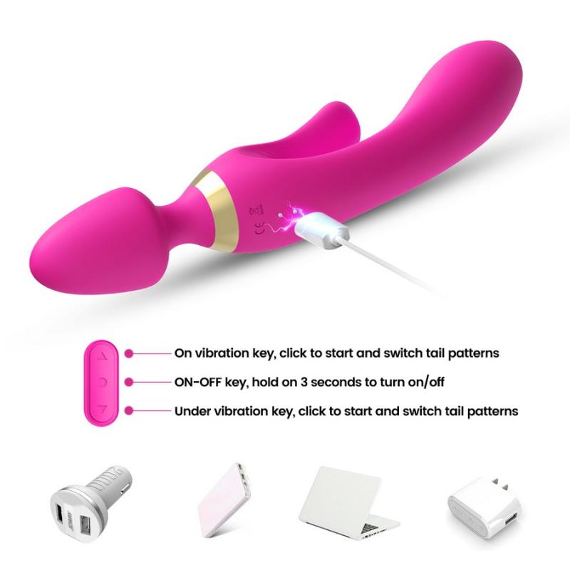 MAGIC PINK - Clit&Penis Massager USB