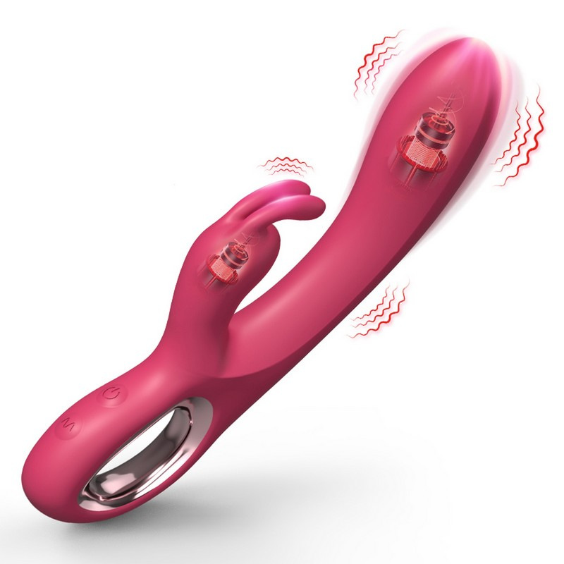 LUX PINK - 10 funkcí vibrací USB 2