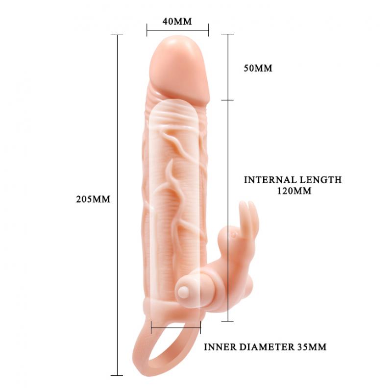 BRAVE - Vibrační návlek na penis
