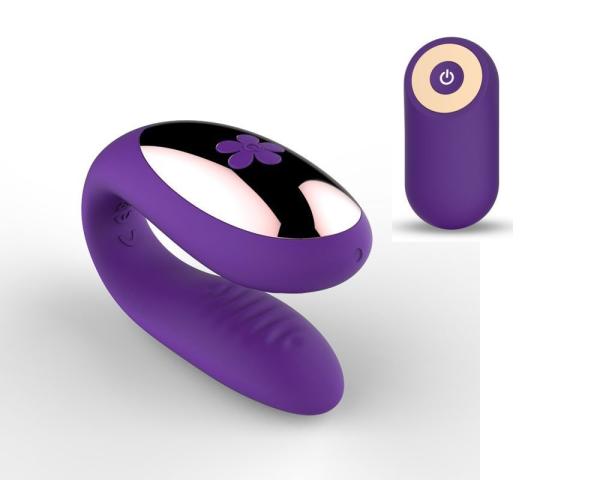 LOVE PURPLE - Párový Vibrátor USB 1