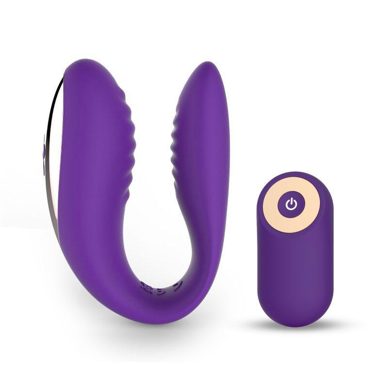 LOVE PURPLE - Párový Vibrátor USB 4