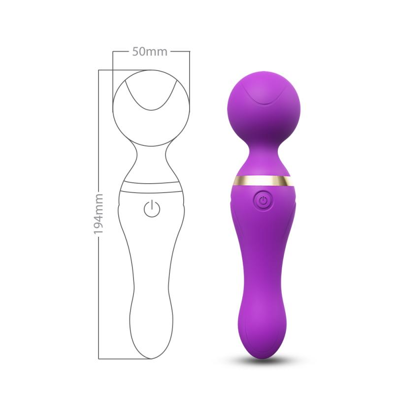 REEZA PURPLE - Clit&Penis Massager USB