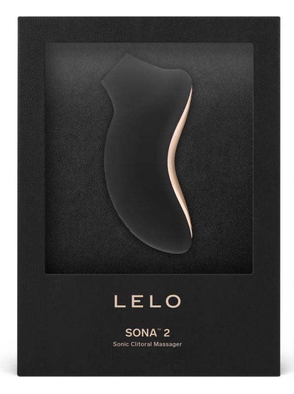 LELO SONA™ BLACK - Clit&Nipple Massager USB