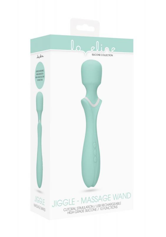 LOVELINE WAND GREEN - Clit&Penis Massager USB