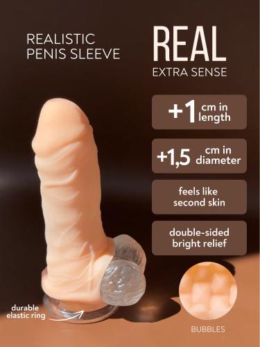 REAL EXTRA - Návlek na penis