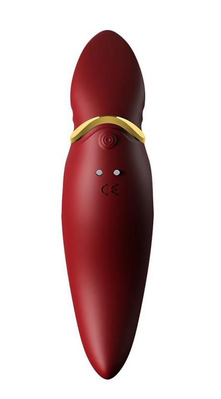 ZALO HERO™ RED Swarovski  - Clit&Penis Massager USB