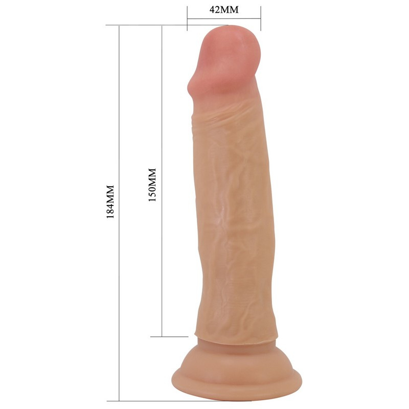 BRUNO 2 - 18,4 x 4,2 cm CyberSkin® 6