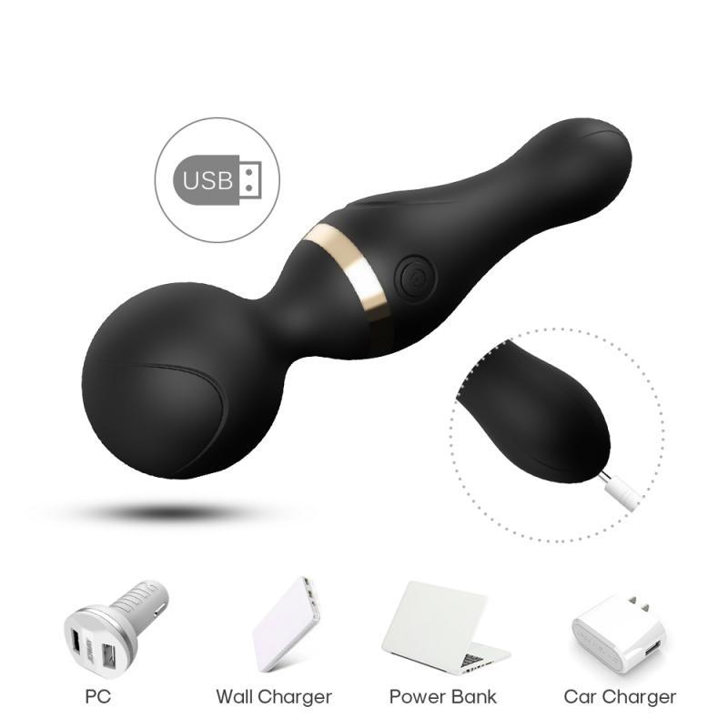 REEZA BLACK - Clit&Penis Massager USB