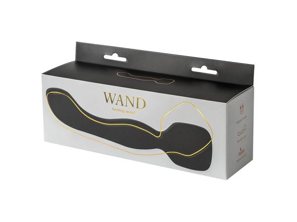 WAND DOUBLE BLACK - Clit&Penis Massager USB