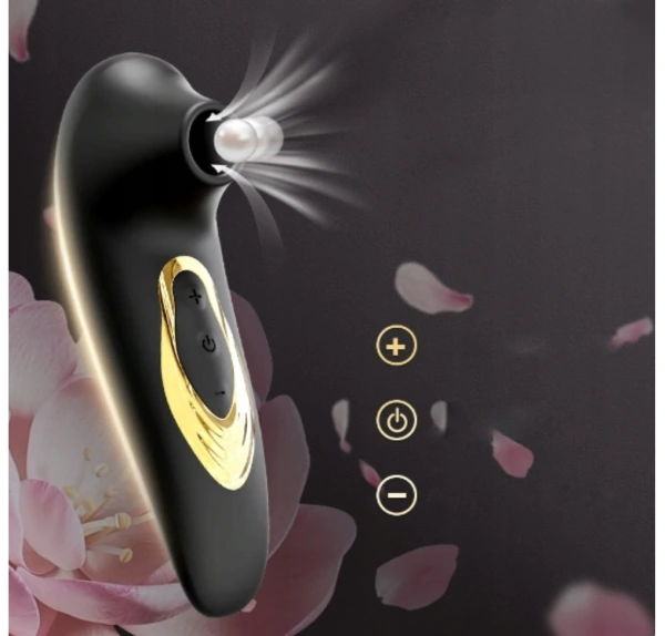 PLEASURE BLACK - USB Clit&Nipple Massager 3