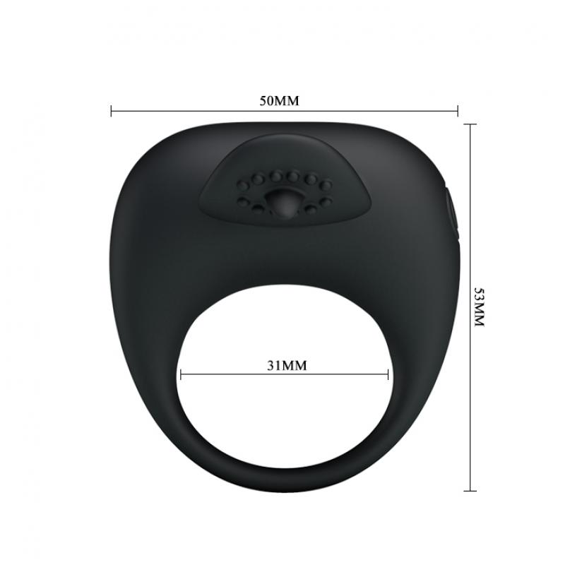 COBY BLACK - Vibrační kroužek
