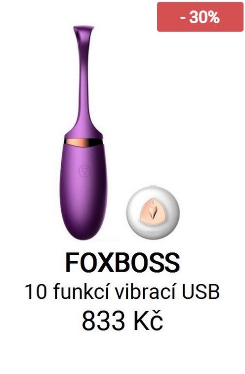 FOXBOSS - 10 funkcí vibrací USB